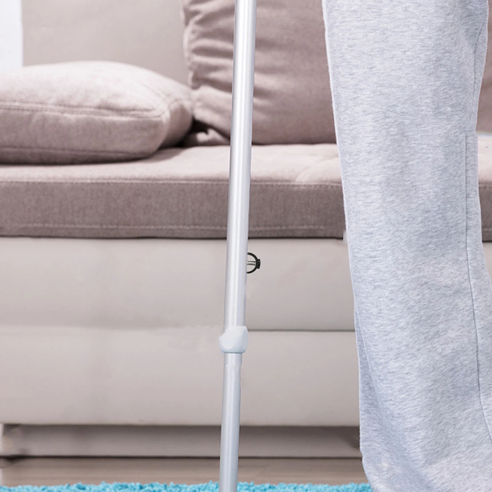 

4pcs C-Shape Latch Buckle For Walking Canes Pin Locks Replacement Accessories Heavy Duty Steel Abs Non Slip Walker Crutch