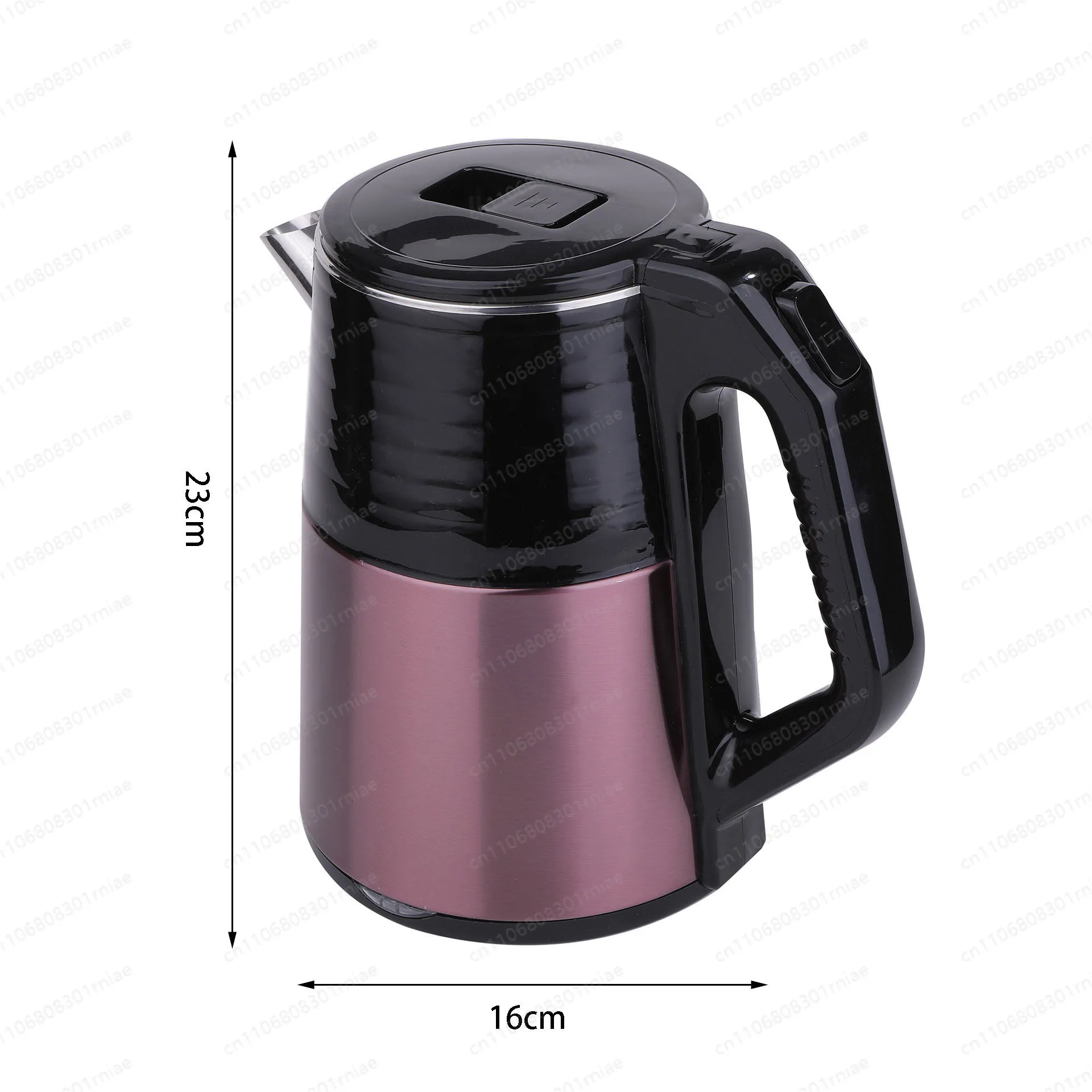 

Британский стандартный электрический чайник, трансграничный двухслойный электрический чайник из нержавеющей стали с защитой от ожогов, 2,5 л