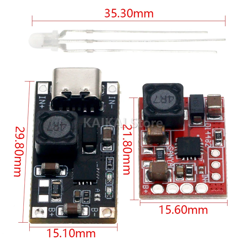 TP5000 4.2V/3.6V 1A Lithium Battery Charging Board Charger Module