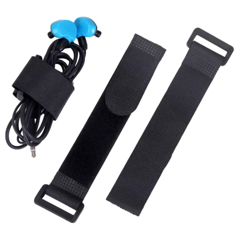 10~200P Width 20mm Cable Ties Reusable Self Adhesive Black Nylon Strap Reverse Buckle Line Wire Organizer Hook Loop Fastener