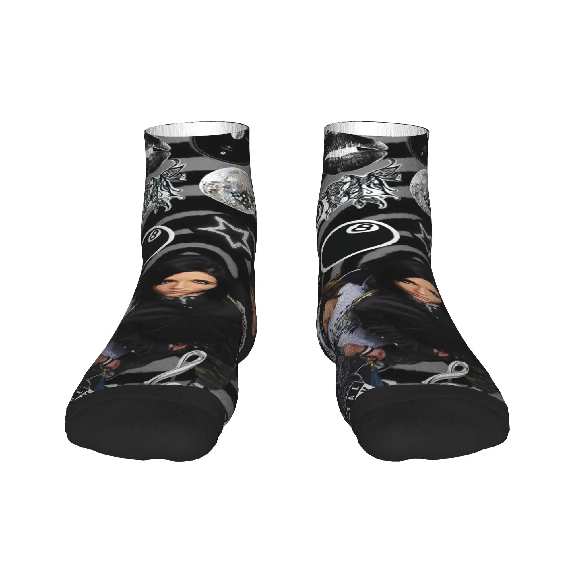 

Tokio Hotel Emblem Socks Harajuku Sweat Absorbing Stockings All Season Socks Accessories for Man's Woman's Gifts