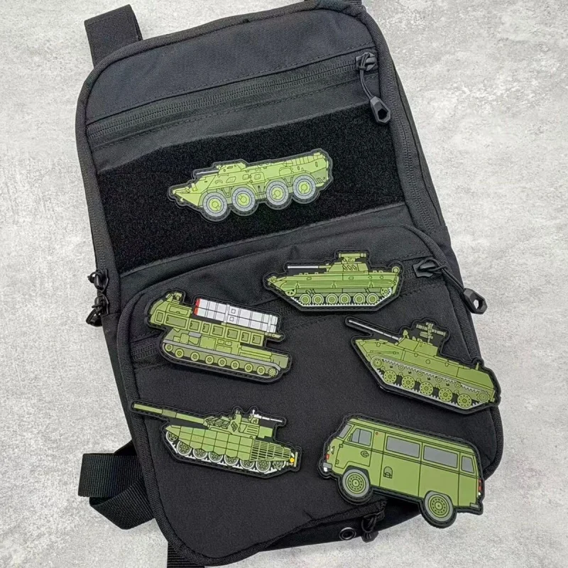 Russian Armored Vehicle Family Commemorative Badge Set