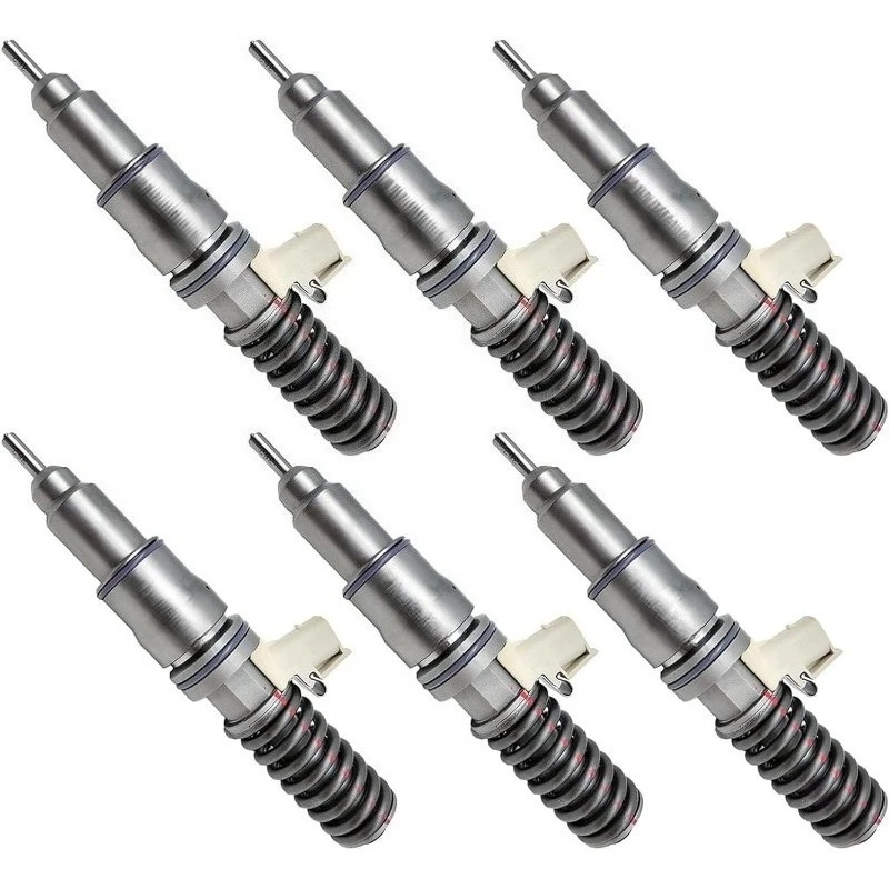 Топливная форсунка 22254576 22254576, 6 шт., совместимая с двигателем Volvo D13 MD13 Truck FH4 FM4 Топливная форсунка 22254576 22254576, 6 шт., совместимая с двигателем Volvo D13 MD13 Truck FH4 FM4