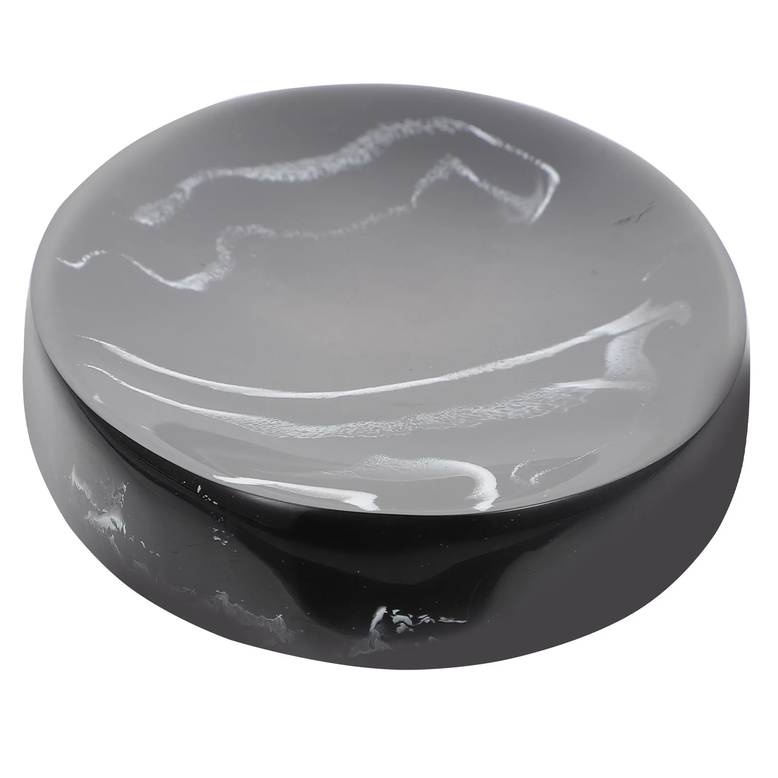 Marble Soap Box Dish Tray Dispenser Round Bathroom Kitchen Case Pattern Holder Resin Hotel Sponge Exquisite Stand Travel