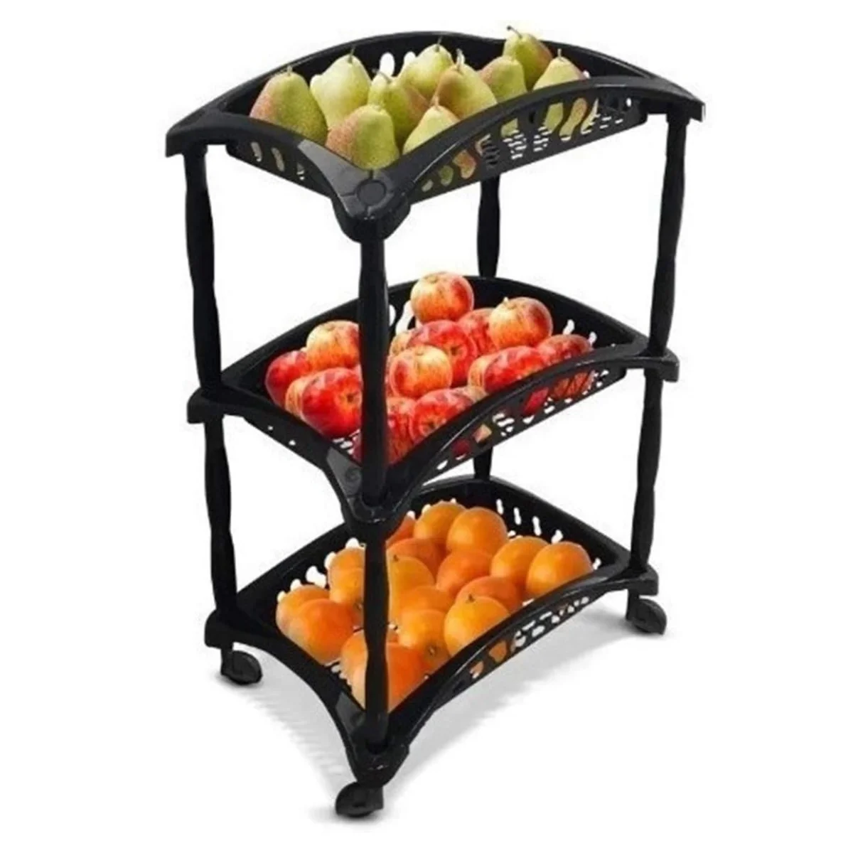 3 Float Plastic Vertical Telada Fruit Box Organizer