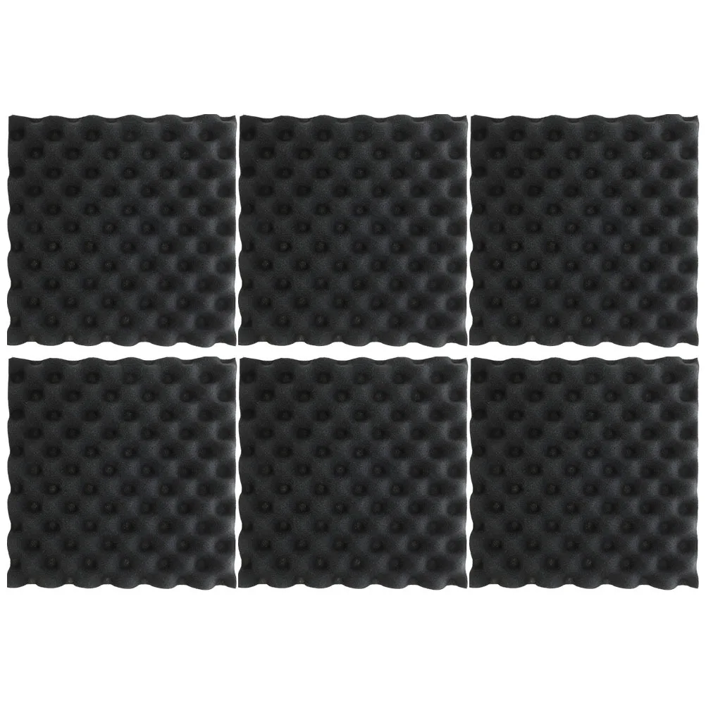 

6Pcs Sound Dampening Pad High-Density Sponge Self-Adhesive Space Noise Cancelling Music Equipment