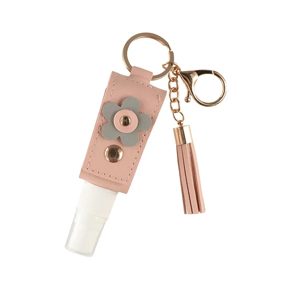 Atomizzatore per bottiglia riutilizzabile da 30 ml con portachiavi Contenitore cosmetico Toner Organizer Flacone spray Bottiglia disinfettante per le mani