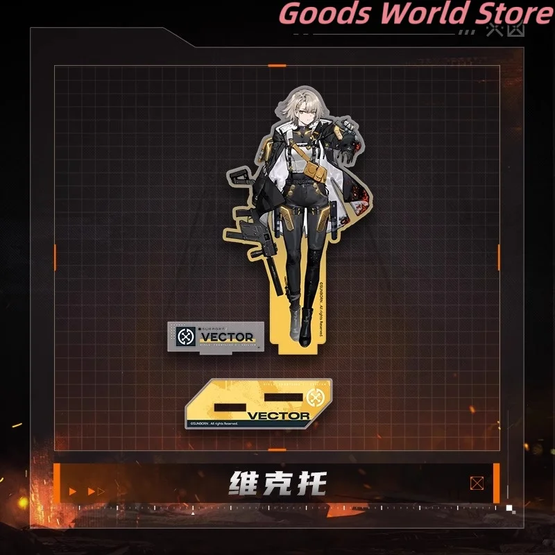 Original Leva Klukai Springfield Vector Sharkry Yoohee Makiatto Acrylic standing sign Game ornament Cosplay Costume Anime Gift