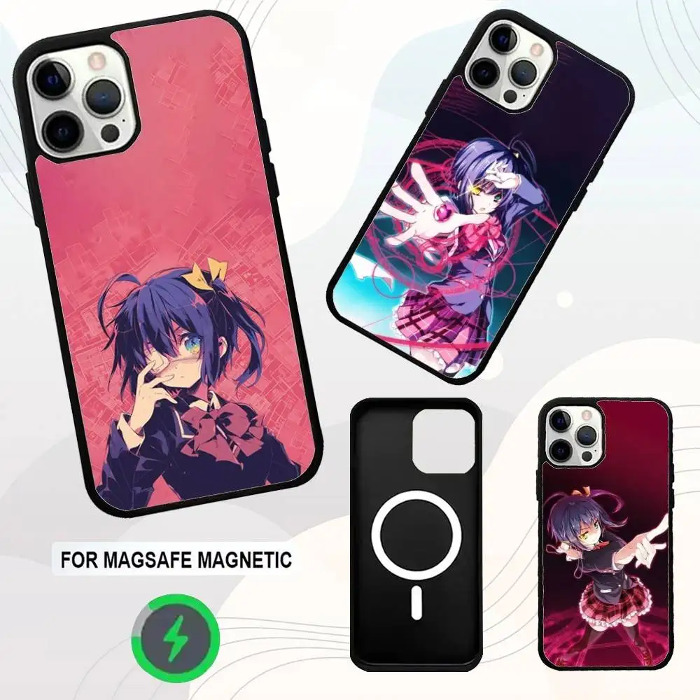 

R-Rikka T-Takanashi Anime Phone Case For iPhone 16e,16,15,14,13,12,11,Plus,Pro,Max,Mini Magsafe Magnetic Wireless Charging