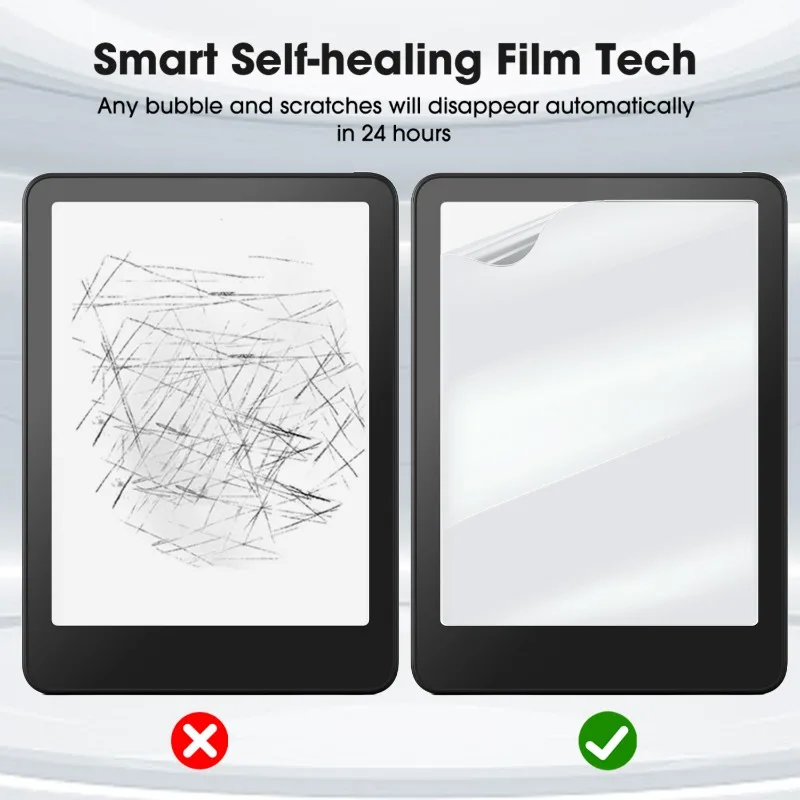 5-1 шт. мягкая защитная пленка для экрана Kindle Paperwhite 2024 7th гидрогелевые пленки против царапин прозрачная защитная пленка для планшета Kindle