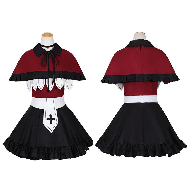 ANIMECC in Stock XS-2XL Hoshino Rubii Arima Kana Mem Cosplay Anime Oshi No Ko B-Komachi Stage Dress Wig Halloween Party Women