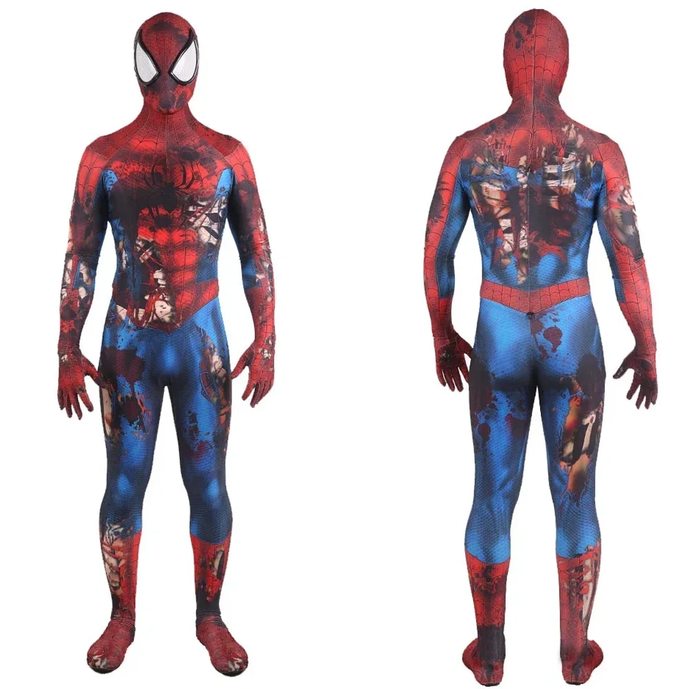 Amazing Zombie SM Cosplay for Halloween Costume Superhero BUG Man 3D Printed Zentai Bodysuit Zombie Spidey Cosplay Adult