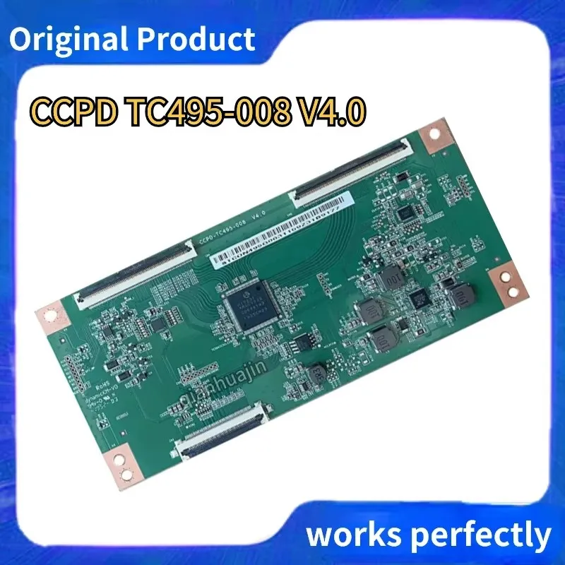 Original TC495-008 T-CON with screen CC500PV5D PV7D 50-inch TV logic board CCPD-TC495-008 V4.0 CCPD TC495 008