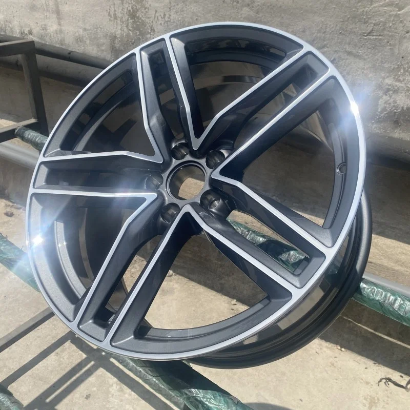 Custom Gray Alloy Wheel 18 19 20 21 22 Inch 5x112 5x114.3 5x120 Aluminium Alloy Forged Passenger Car Wheels Rims for Audi