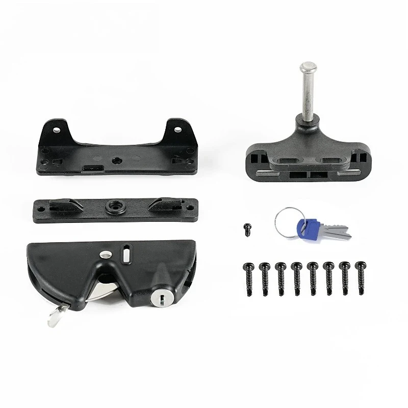 Double-sided with, outdoor self-ing fence door