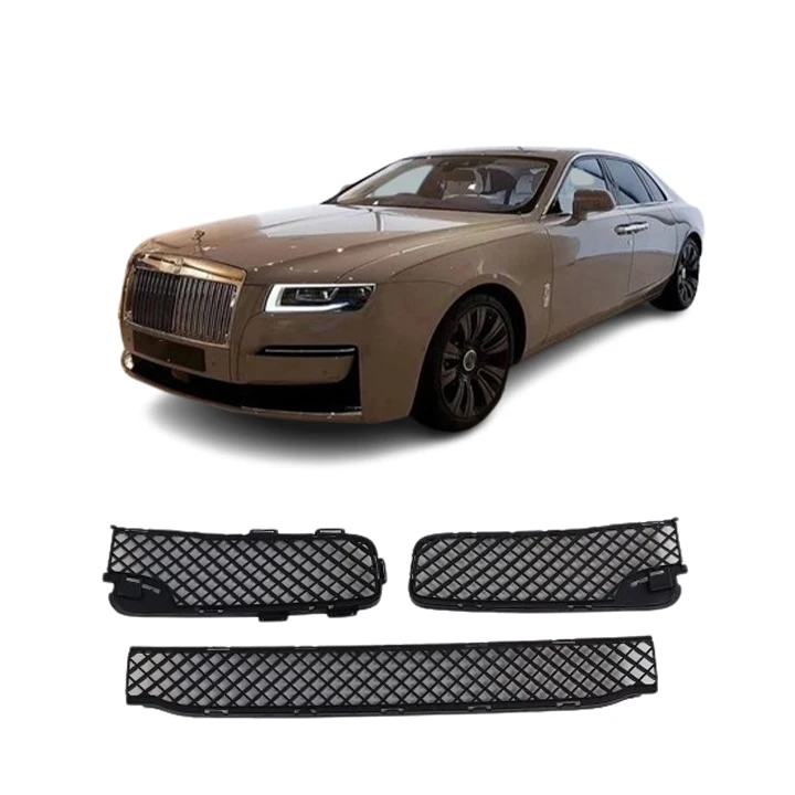 

For Rolls Royce Ghost 2009-2014 1st Generation Car Front Bumper Lower Grilles Meshes OEM 51137207581 51137207582 51137207583