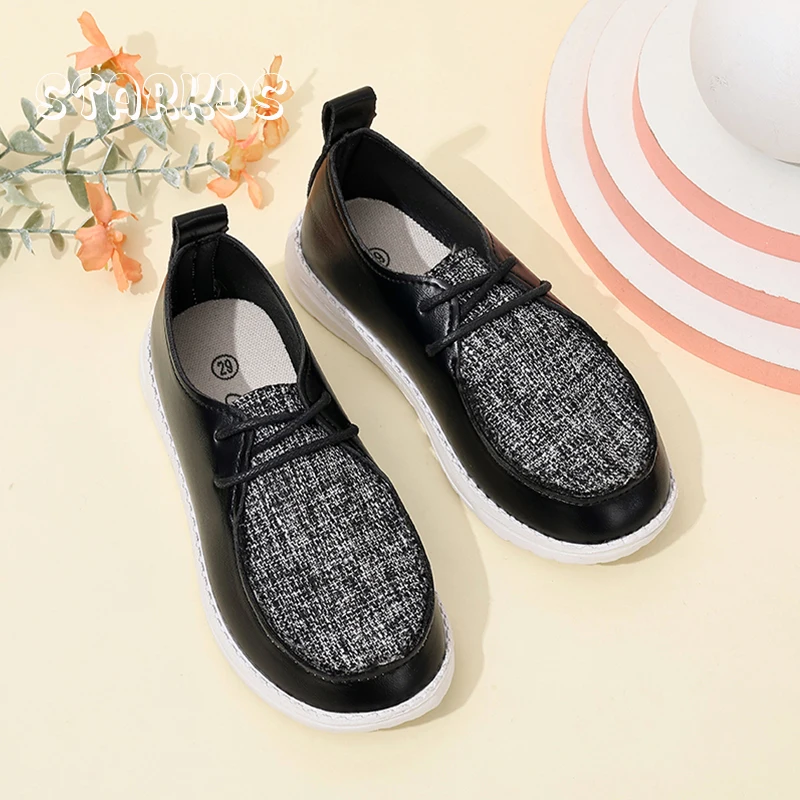 Canvas Shoes Kids Light Weight Slip-on Flat Sneakers Boys Breathable Loafers Girls Brand Design Floral Print Moccasins