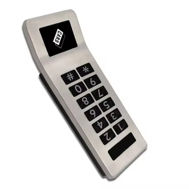 Electronic digital combination keypad cabinet locks with handle style for staff storage lockers