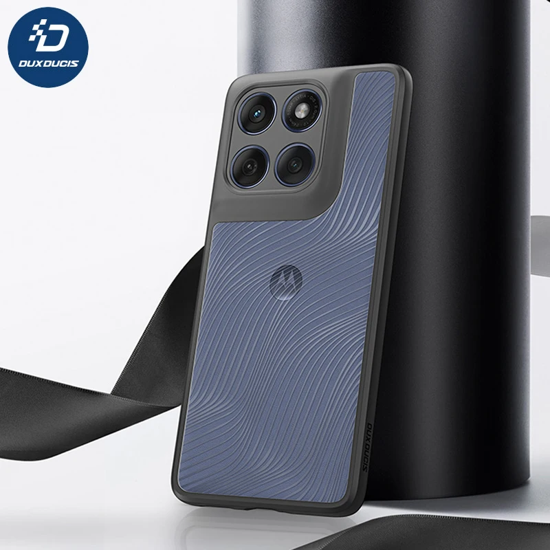 

Чехол для Motorola Moto Edge 60 Fusion Edge 60, серия DUX DUCIS Aimo, противоударный прозрачный ПК + ТПУ, прозрачная задняя крышка