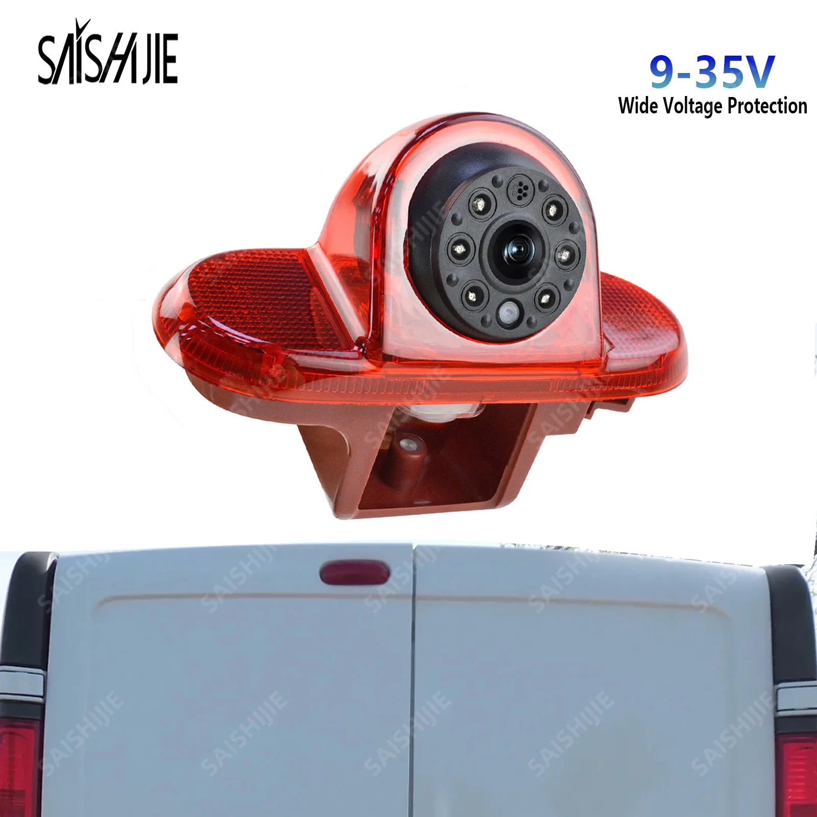 

Car High Level Brake Light Reversing Camera for Renault Trafic,Vauxhall Vivaro,Nissan Primastar Night Vision Rear Reverse Camera