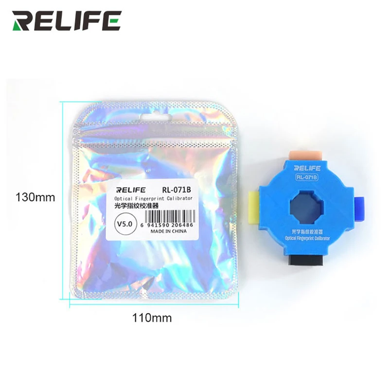 RELIFE RL-071B 4 in 1 Optical Fingerprint Calibration for HUAWEI/MI/OP/VI/ONE Plus Phone Screen Fingerprint Failure Repair