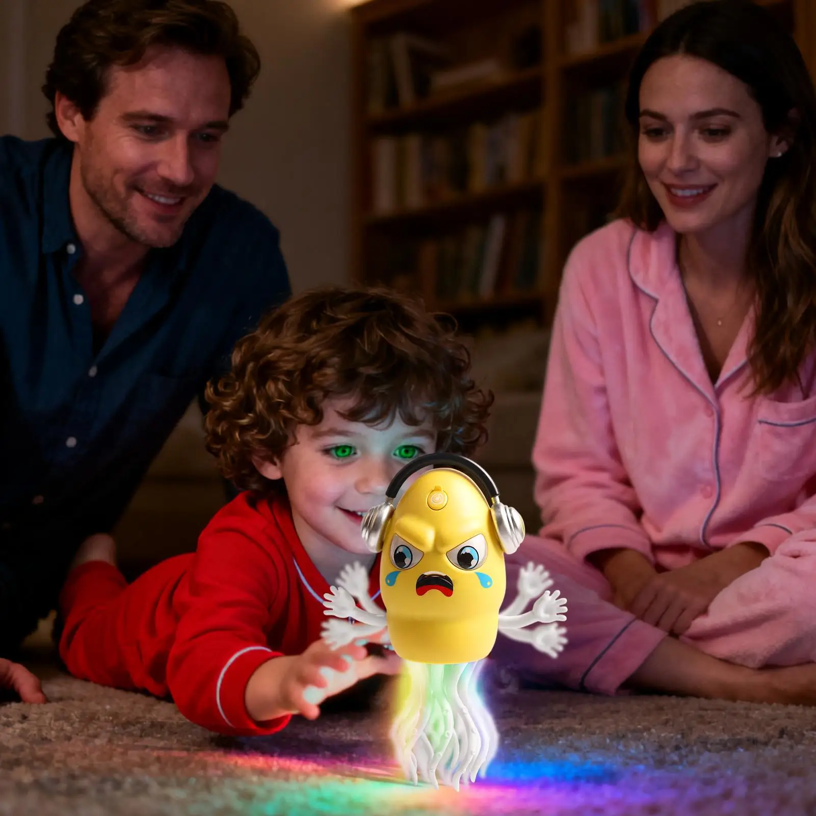 Dança polvo brinquedo sensor de obstáculo automático lula recarregável polvo dança brinquedo com luz & música para o bebê barriga playtime