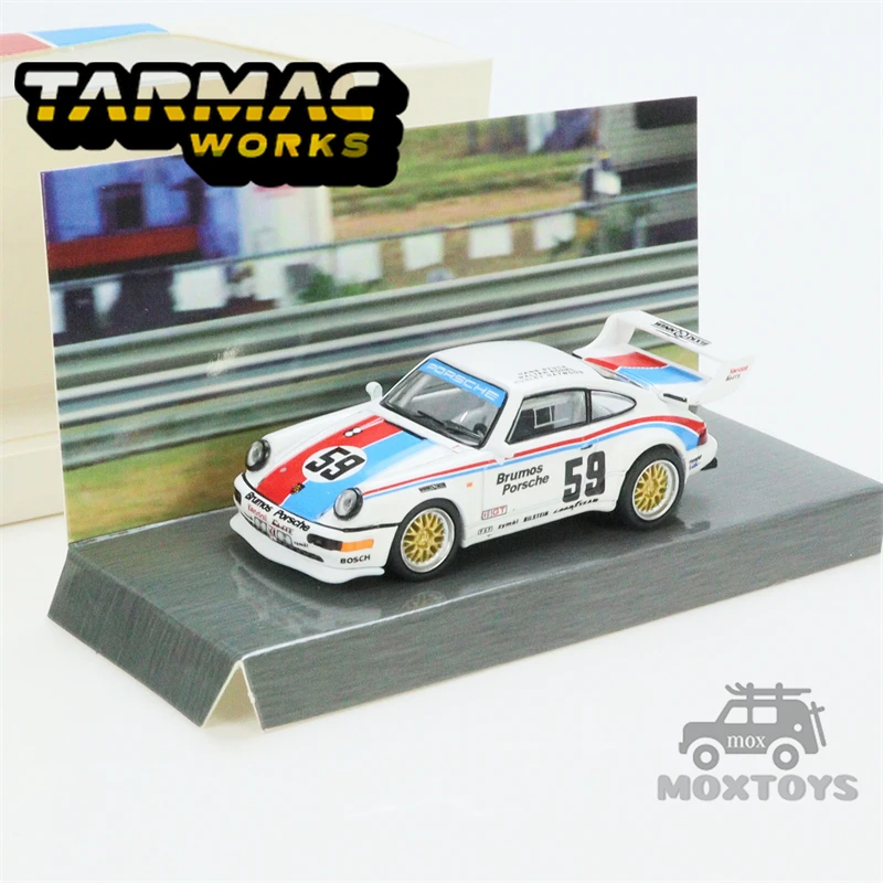 Schuco 1:64 911 Turbo S LM GT 12H Sebring 1993 #59 Diecast Model Car