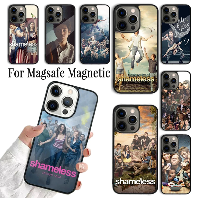 

Coque Phone Case For iPhone 16 15 14 13 12 Mini 11 Pro Max Plus Magsafe Magnetic Wireless Charging Cover Shameless TV Show