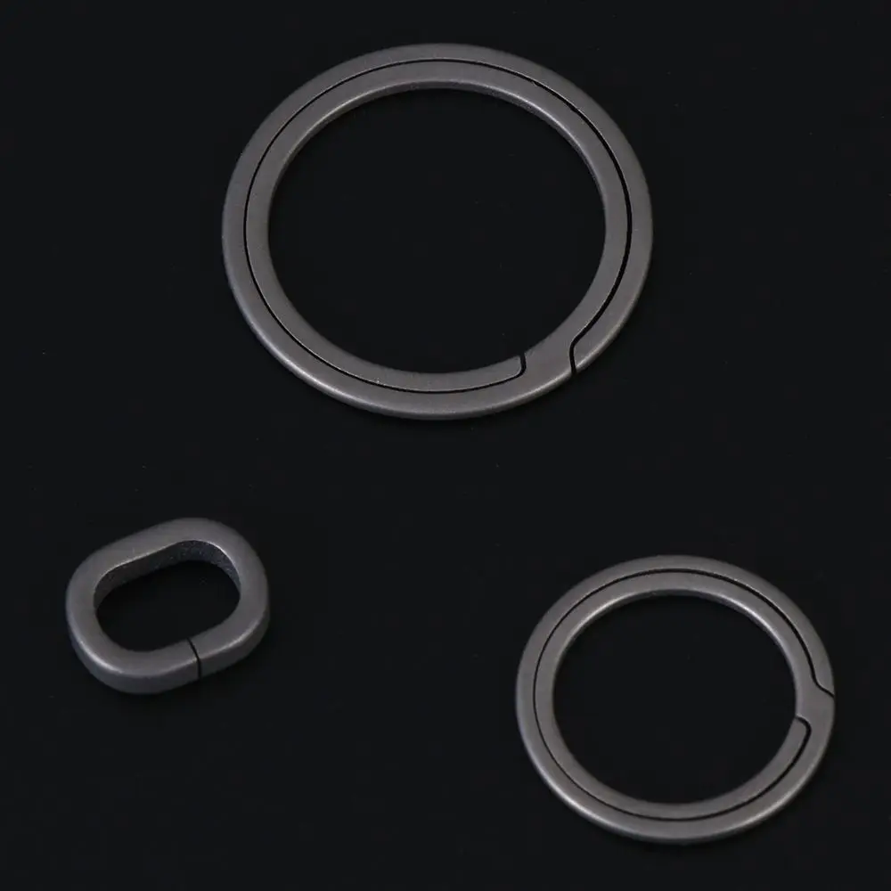 عالية الجودة سبائك التيتانيوم الإبداع الذكور الحقيقي هدية مشبك قلادة حلقات المفاتيح رجل سيارة المفاتيح #2