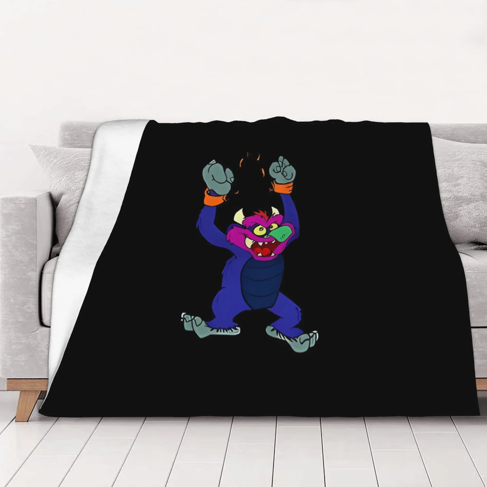 1PC Great Escape my pet monster home room decorations Winter Blankets for Adults Bedding Home Interior Sofa Knee