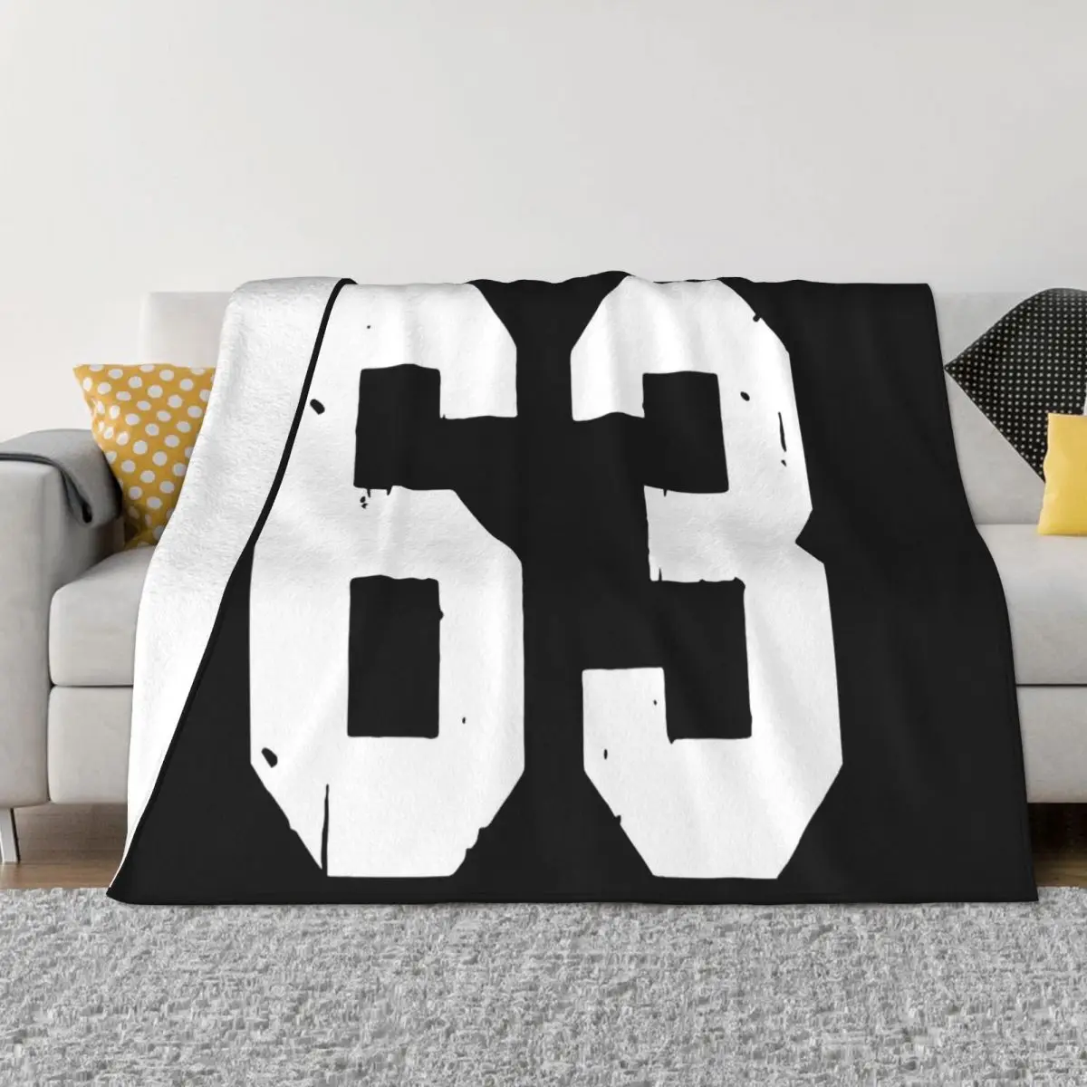 Bulldozer Herren Mit Mucke 63 Manner American Football Triko Colour Cartoon Original Throw Blanket