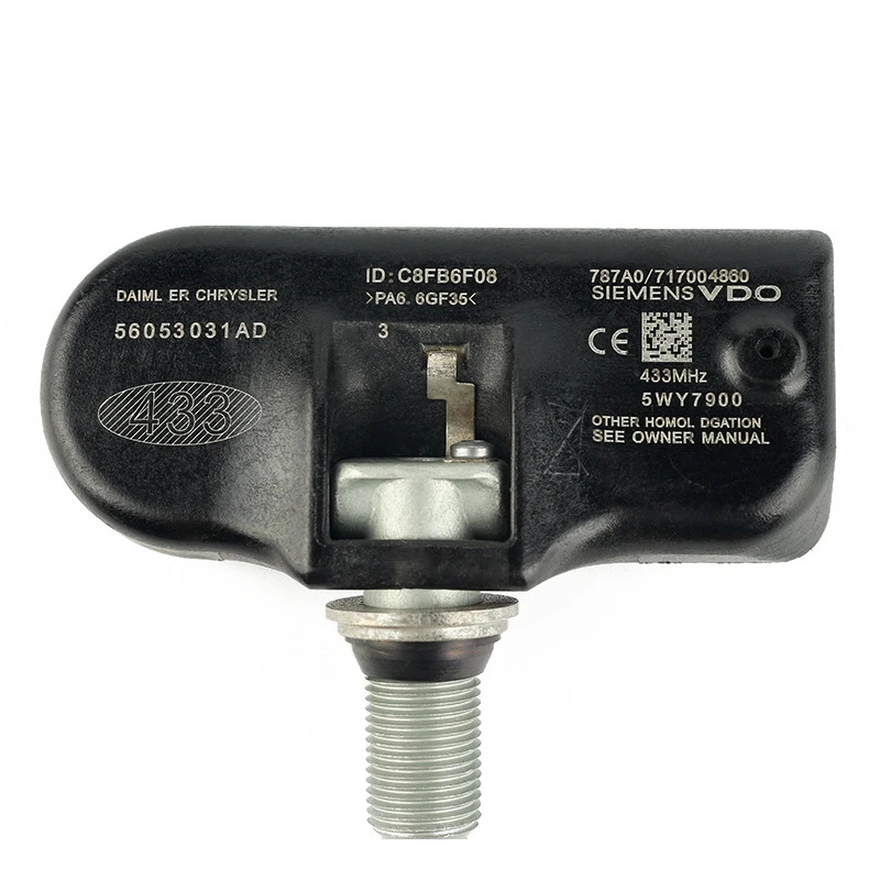 TS-CH10 untuk Chrysler Dodge SENSOR tekanan ban Jeep TPMS 433MHz