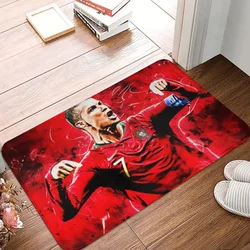 Cristiano Ronaldo Cr7 Doormat Floor Mat Antiwear Carpet Kitchen Entrance Home Rugs Mats Bathroom Living room Anti-slip Footpad