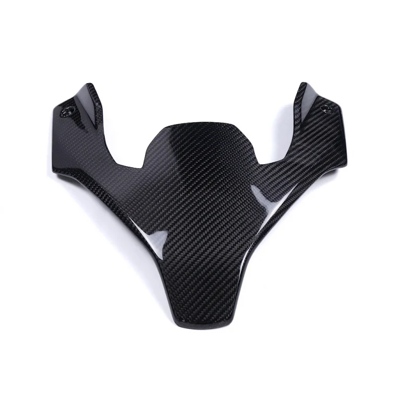 Adequado f900xr motocicleta modificado fibra de carbono pára-brisa dianteiro inferior capa acessórios-border