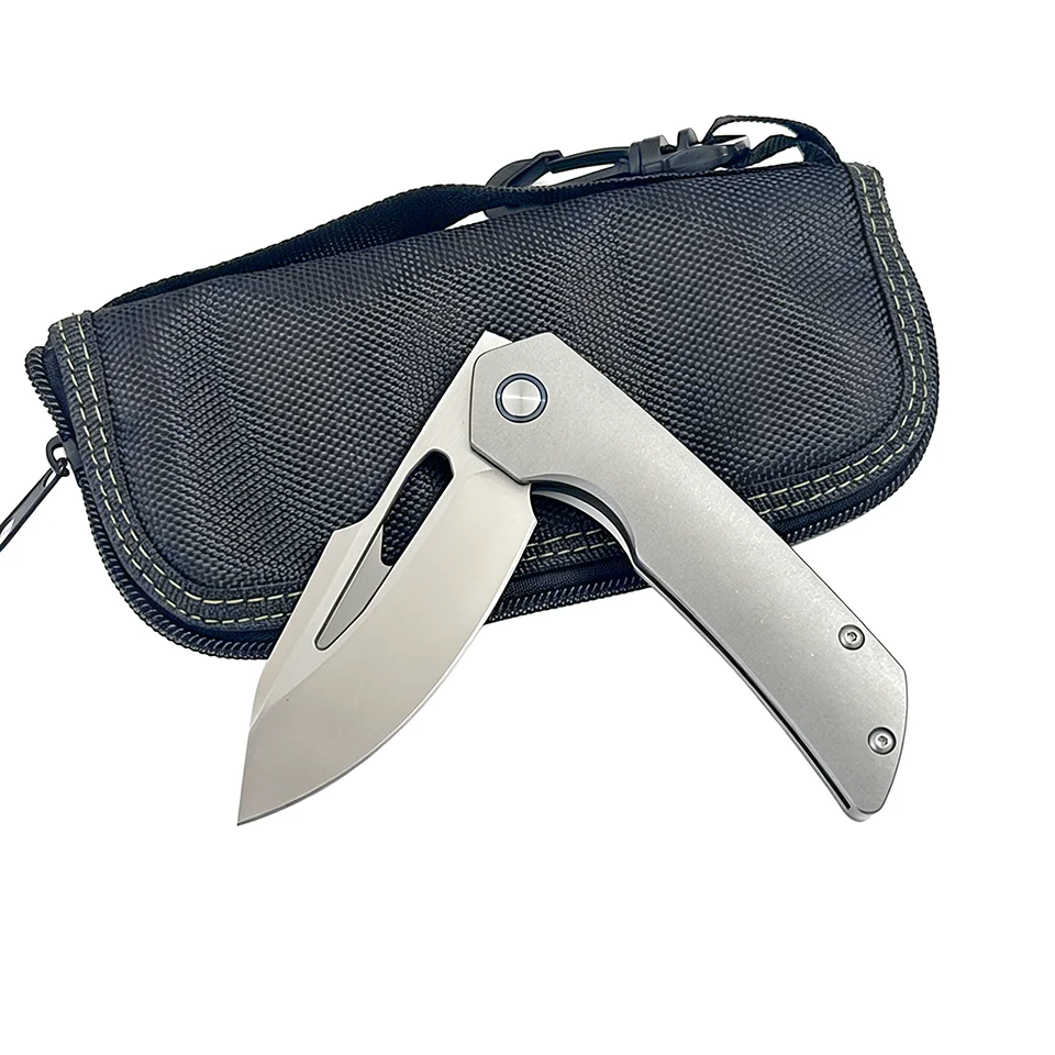 TC4 Titanium Handle Clip Foldi - Pocket Knife Ceramic review and price
