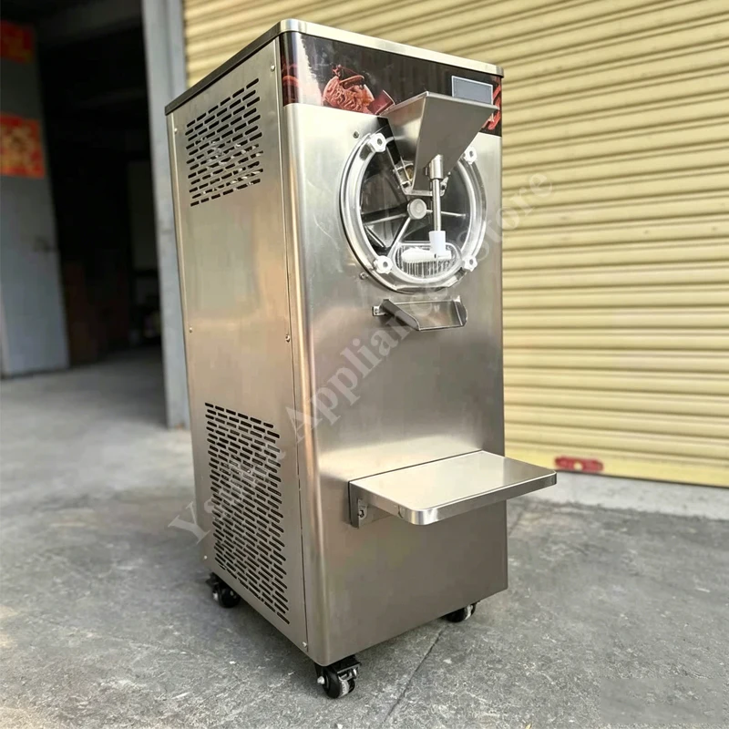 

Vertical Ice Cream Equipment Adjustable Speed 12L 48L/H Multifunctional Commercial Gelato Hard Serve Ice Cream Making Machine