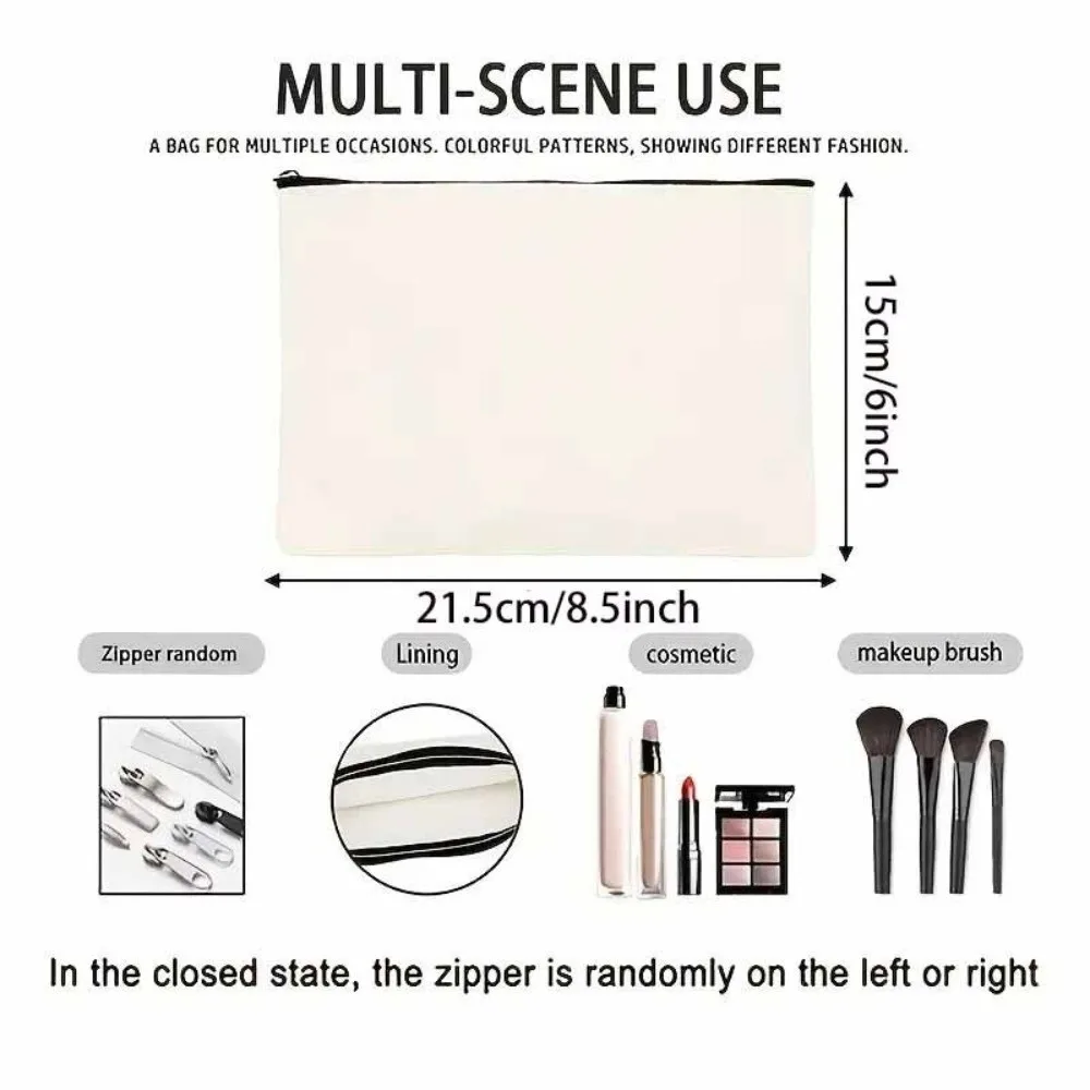 حقائب اليد النسائية براثن العصرية زيبر الحقيبة الطبيعة القمر المرحلة دائم حقيبة مستحضرات التجميل بسيطة الحديثة إكسسوارات السفر هدية #6