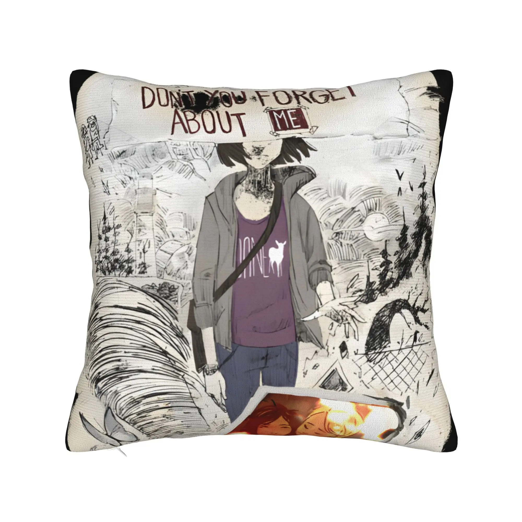 Life is stranges   Pillow Cover  Novelty Pillow Case For Sofa Car Home Decor Graphic Cushion Cover Gift