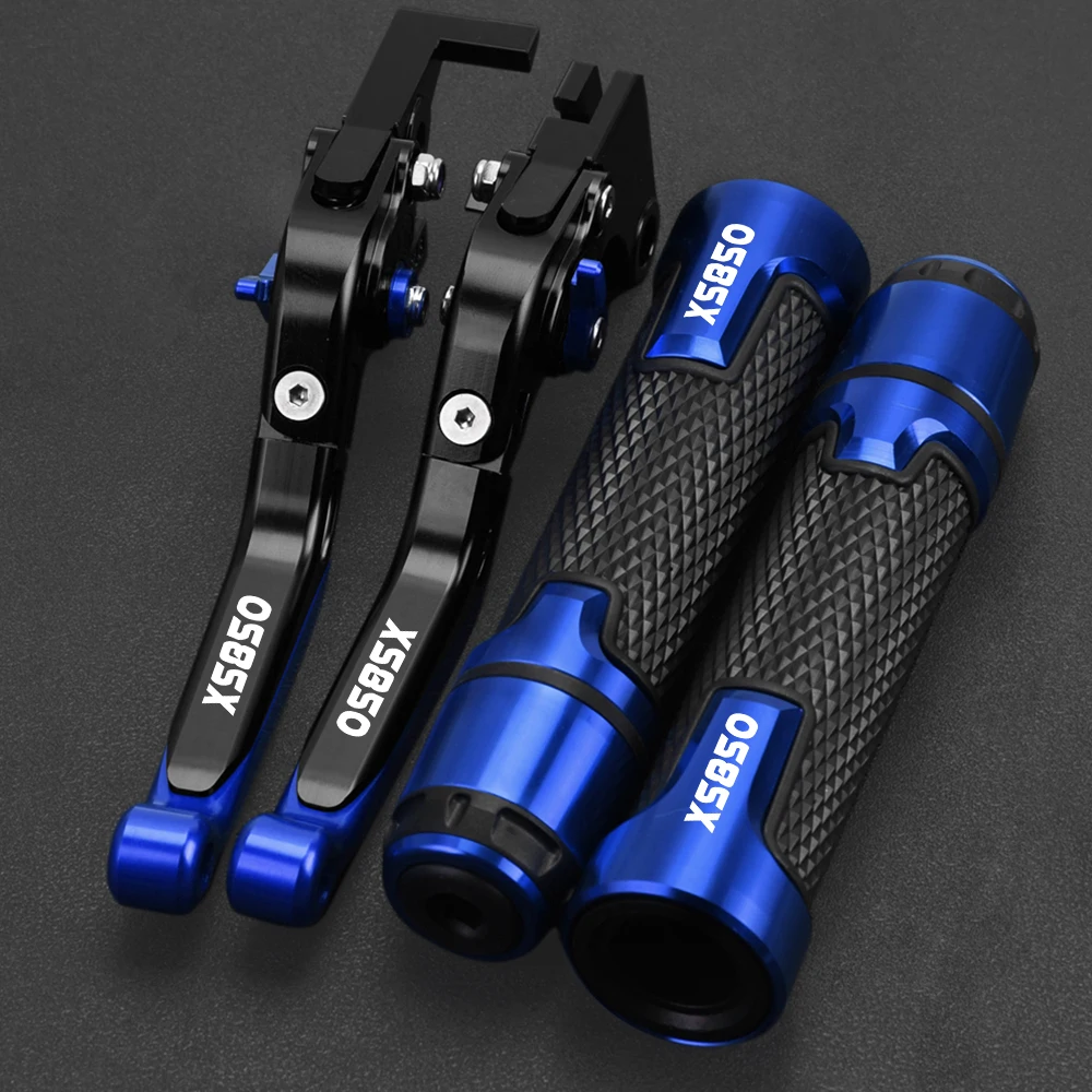 

For yamaha XS850 XS 850 1986 1985 1984 1983 1982 1981 1980 Motorcycle Extendable Adjustable Brake Clutch Levers Handlebar grips