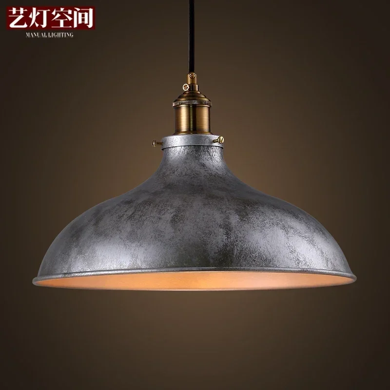 

Лофт креативный ретро ресторан-бар американский стиль кантри кованые балконы промышленность подвесной светильник