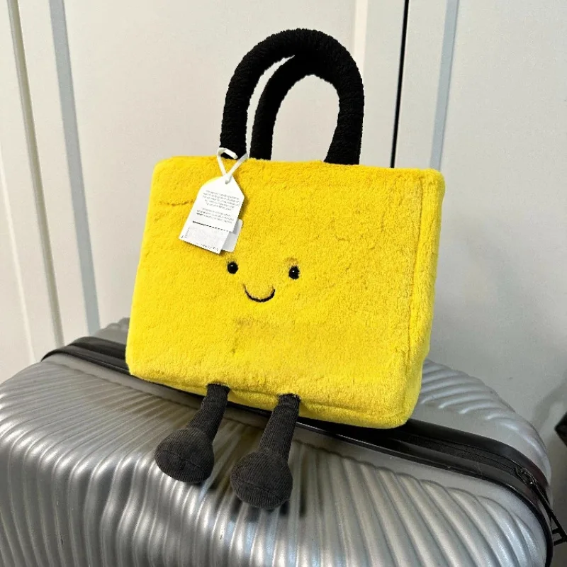 

Plush Handbag: Adorable Pet Design for Cute and Soothing Comfort Perfect Gift for Girls and Kids on Birthdays Large Capacity