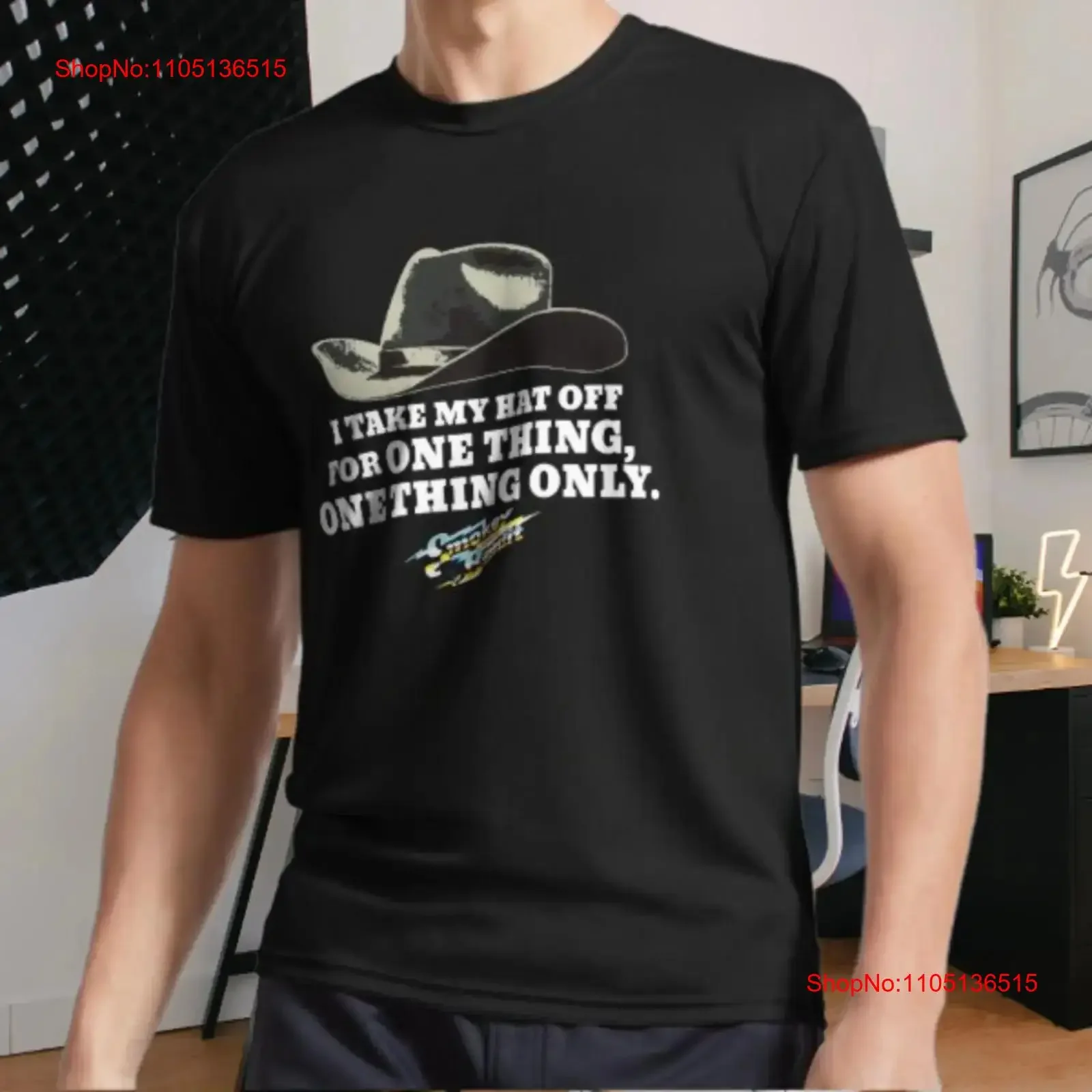 Best Seller Smokey And The Bandit Active Logo Men's T Shirt Funny Size S to 5XL vintage Washed Breathable Versatile streetwear