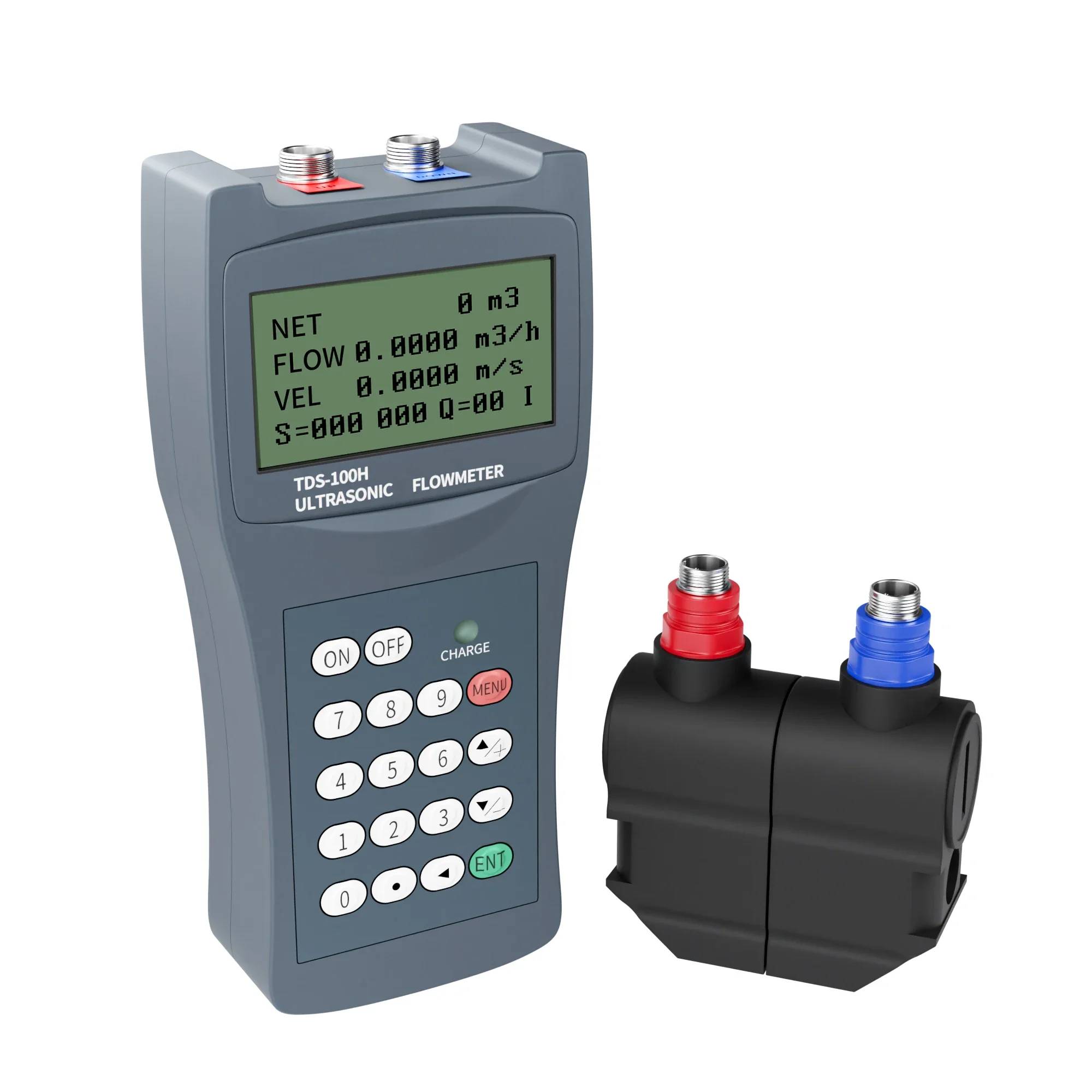

OEM service 2000Hhandheld ultrasonic waste water flow meter