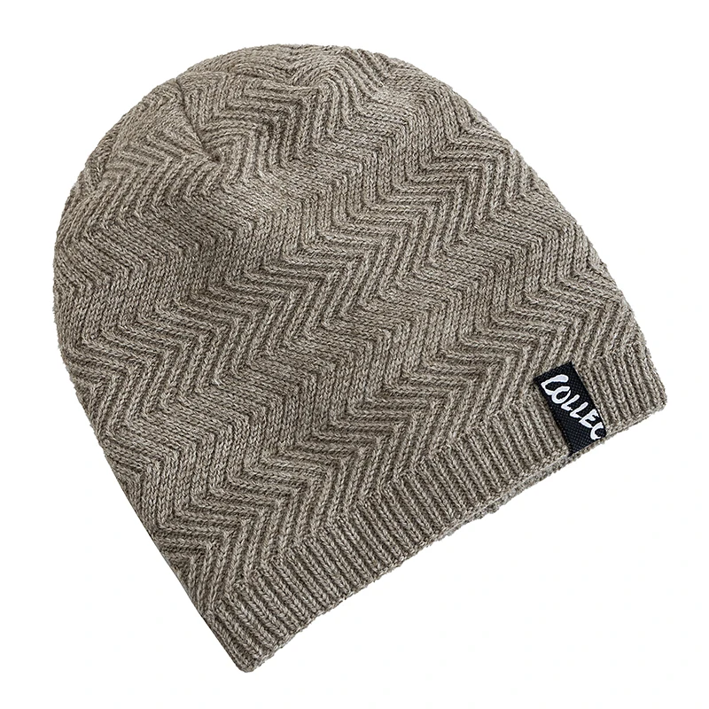 New Style Unisex Keep Warm Winter Hats Arrow Pattern Fashion Men Women Ski Beanie Hat Casual Decor Winter Knit Cap