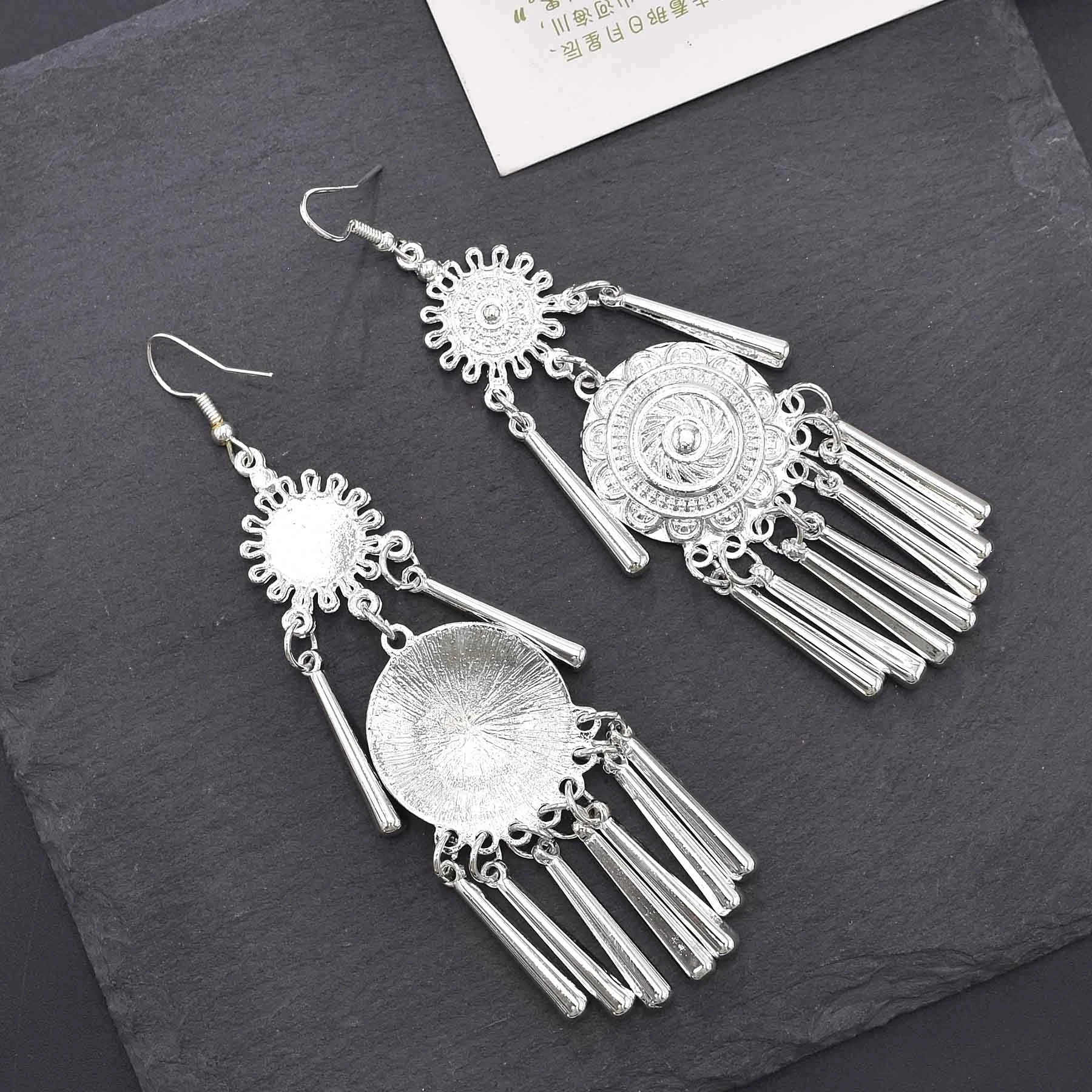 Miao Silvery Alloy Small Horn - Ethnic Fashion Pakistan review and price
