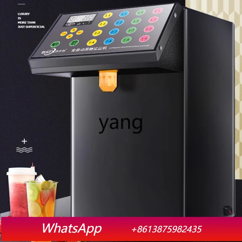 Lmm commercial milk tea shop special bar counter full automatic full set of equipment fructose machine instrument