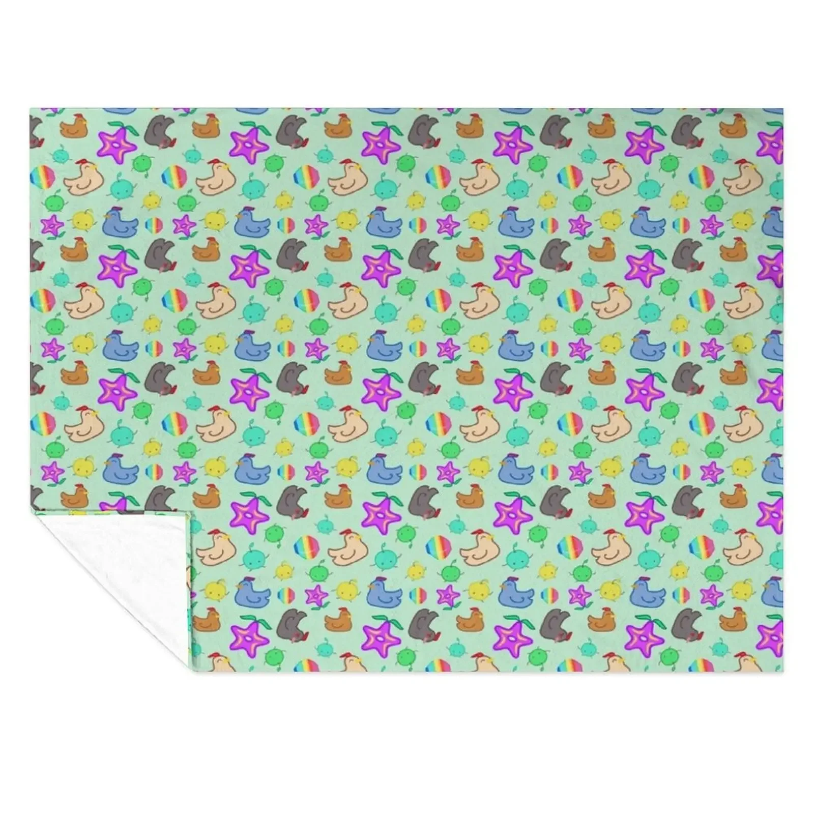 

Stardew Valley Happy Time Jumble Throw Blanket for sofa Decorative Sofa heavy to sleep Blankets Sofas Of Decoration Blankets
