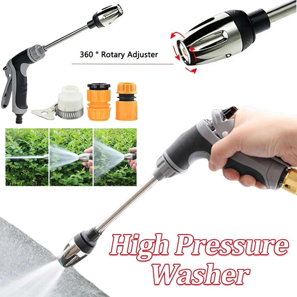 Pressure Washer & 360° Rotating Waterblitz High Pressure Turbowasher Water Blitz Pressure Washer for Lawn & Garden Washing Cars