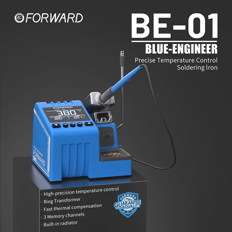 FORWARD 2024 Hot Sale Precision Constant Temperature 80W Soldering Iron Machine for Electronic Component Pins FW-BE01