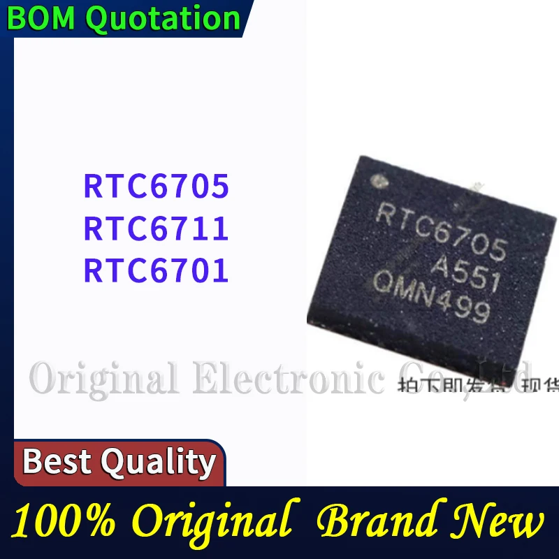 10pcs/lot RTC6705 RTC6711 RTC6701 plastic casing Original  In stock High quality
